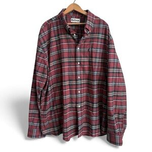 Barbour Tailored Fit Men's XXL Flannel Shirt
